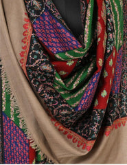 Dark Diva - Har Rang Sozni Pashmina Shawl
