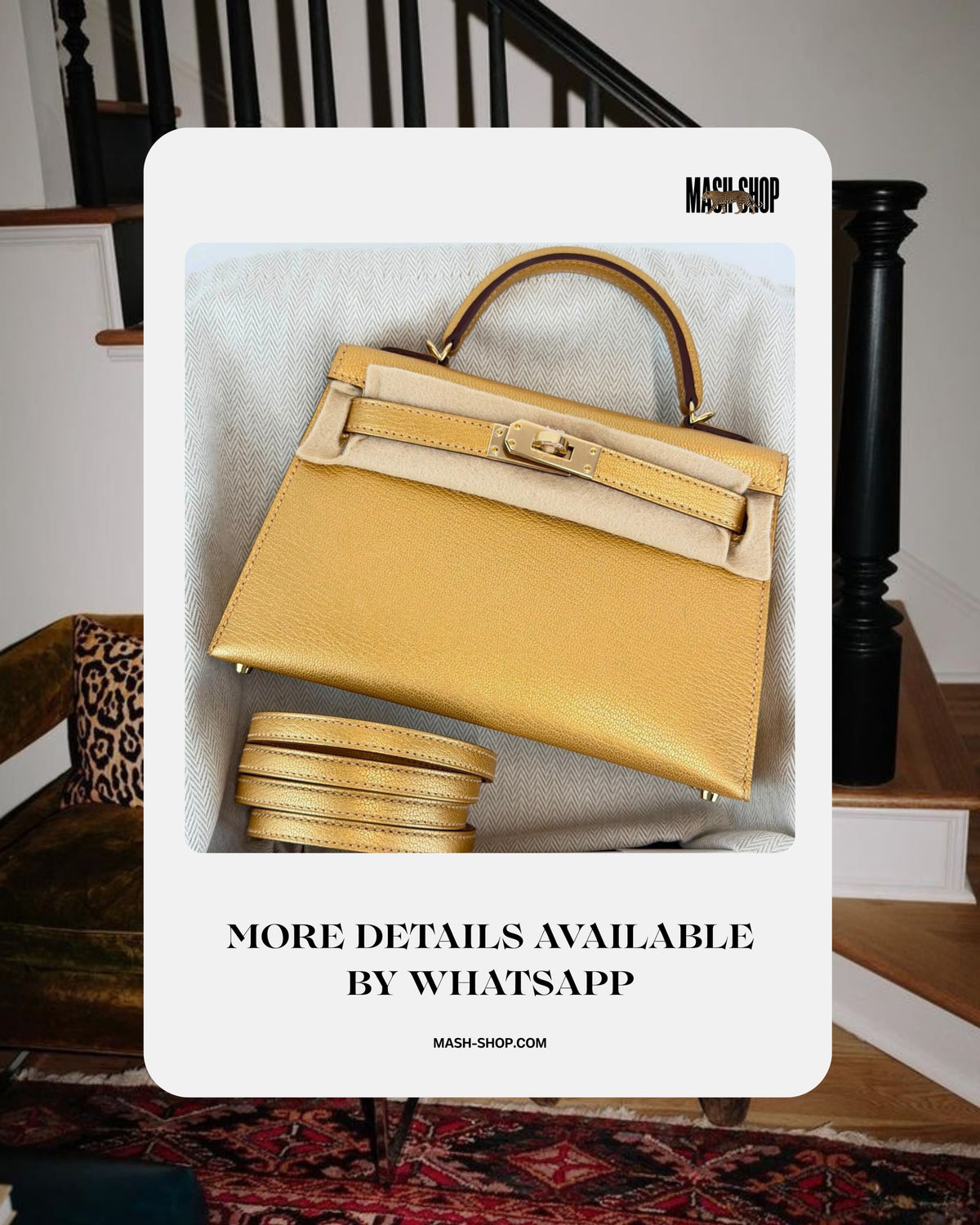 Hermes - kelly 20 metallic - ghw