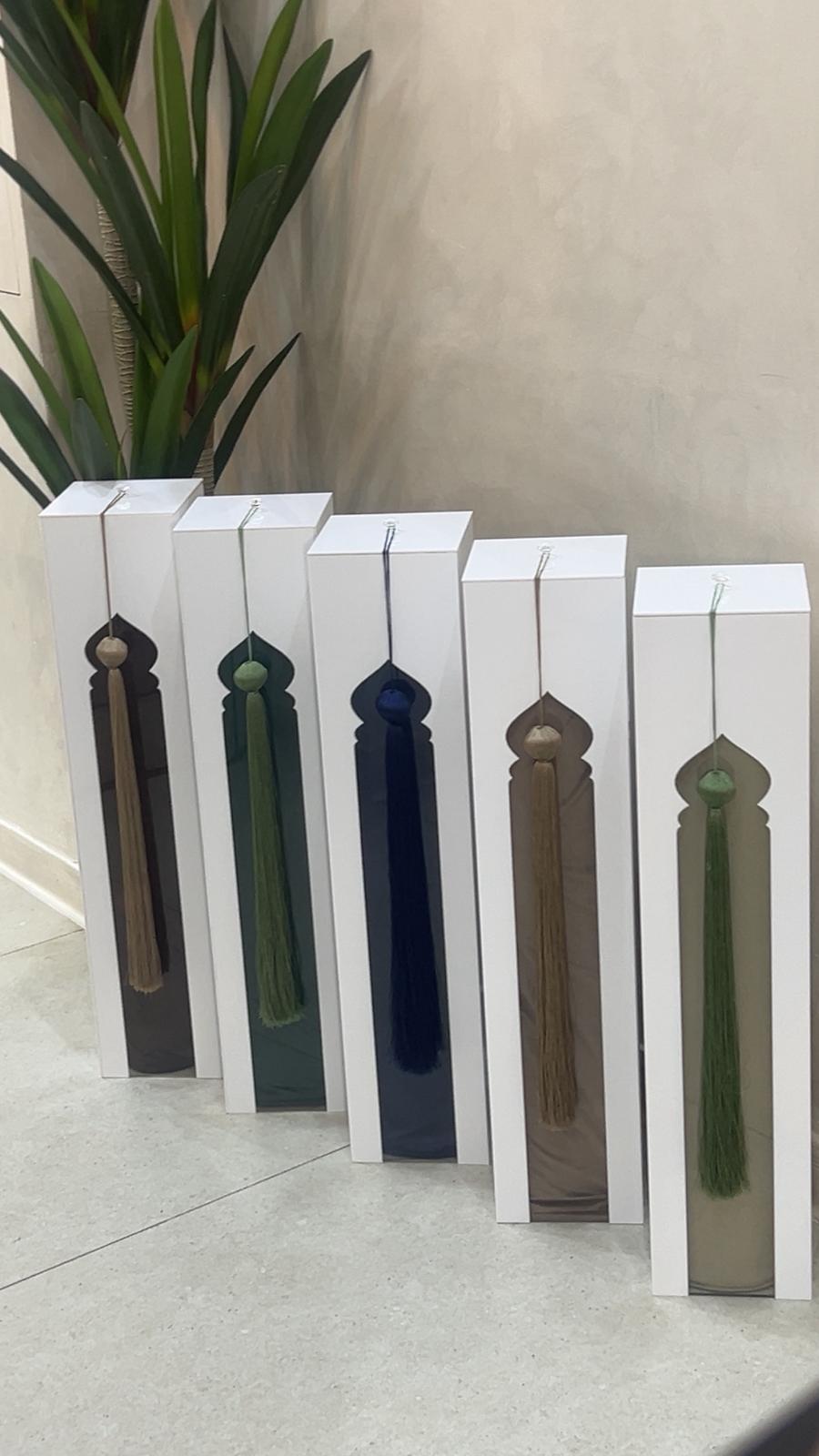 Nofia X MASH - prayer set - thoub & mat أرحنا بها يا بلال   - Royal blue