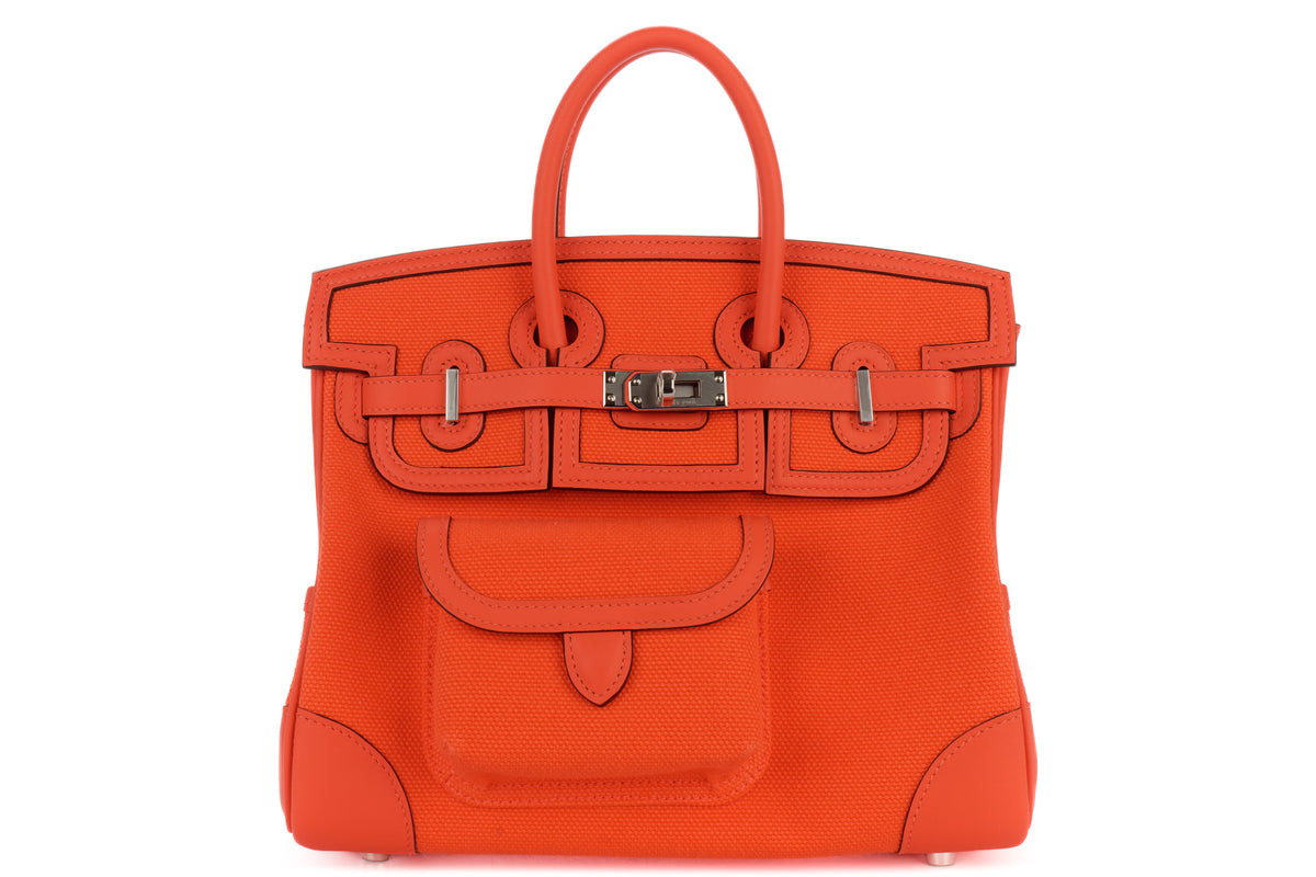 Hermes - birkin cargo 25 - orange