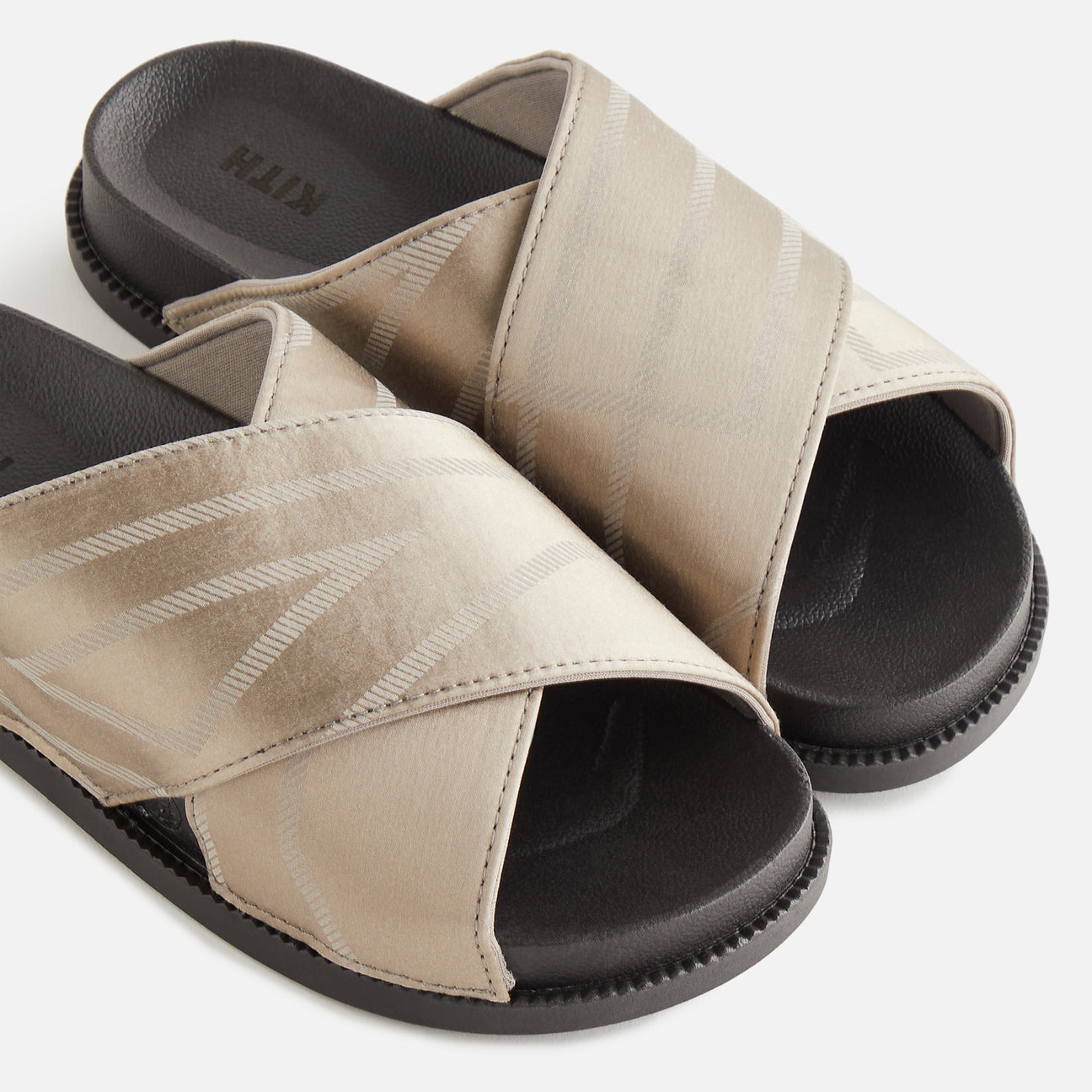 Kith - Women Monogram Criss Cross Slides