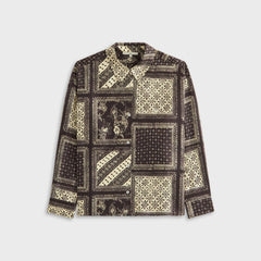Kith - Block Print shirt and pant silk set