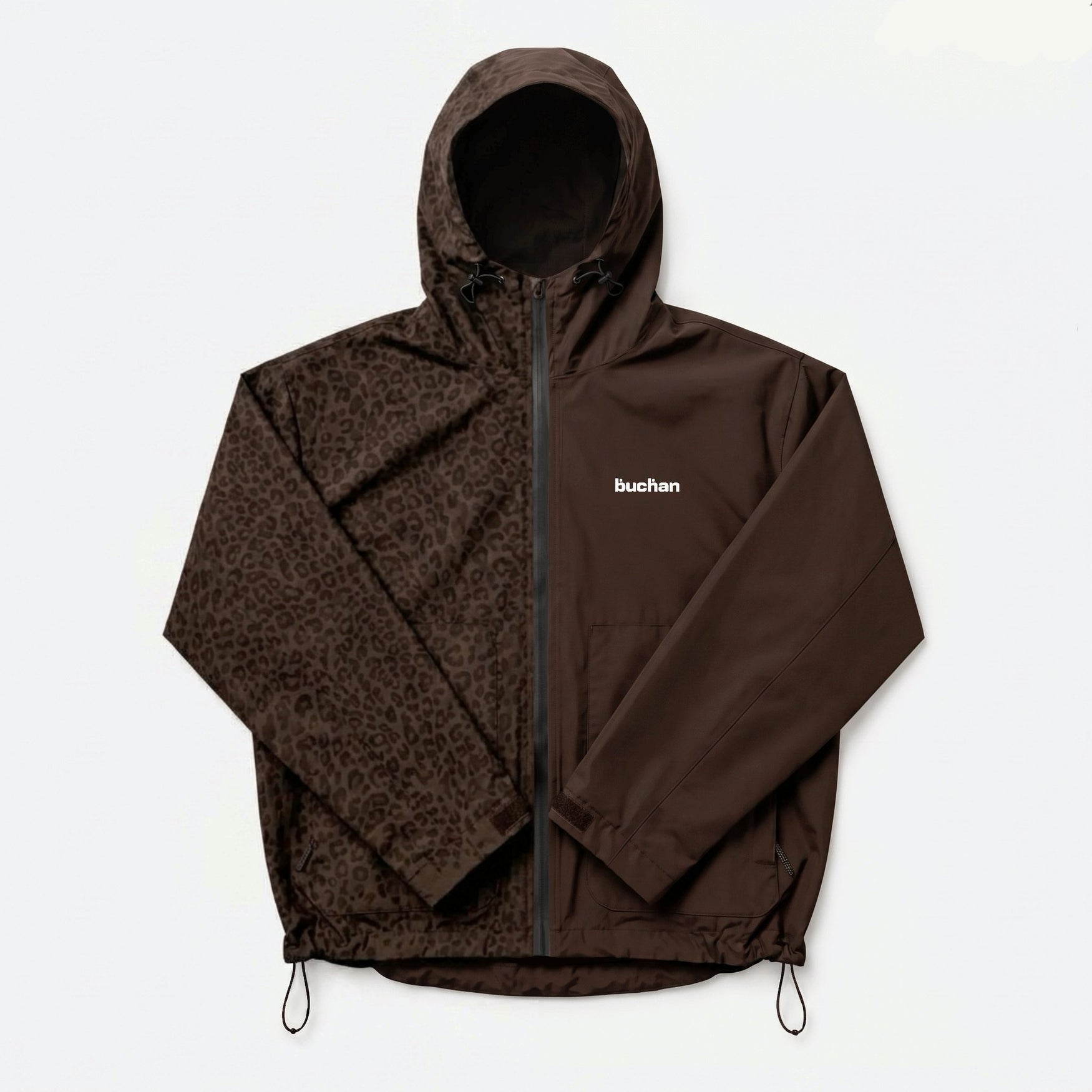 Water Reactive Cheetah Rain Jacket - 8 colors - free size