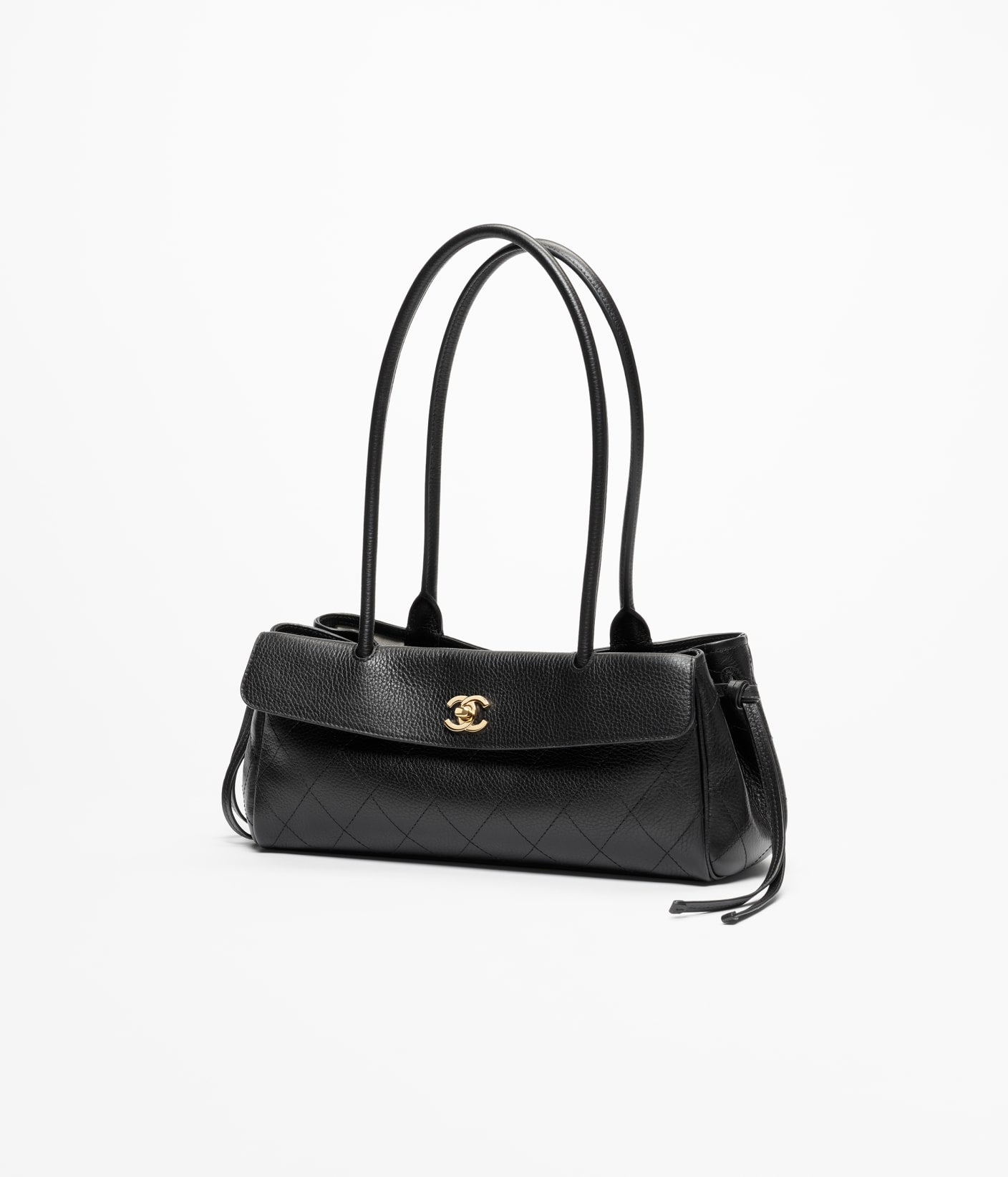 Chanel - flap bag black