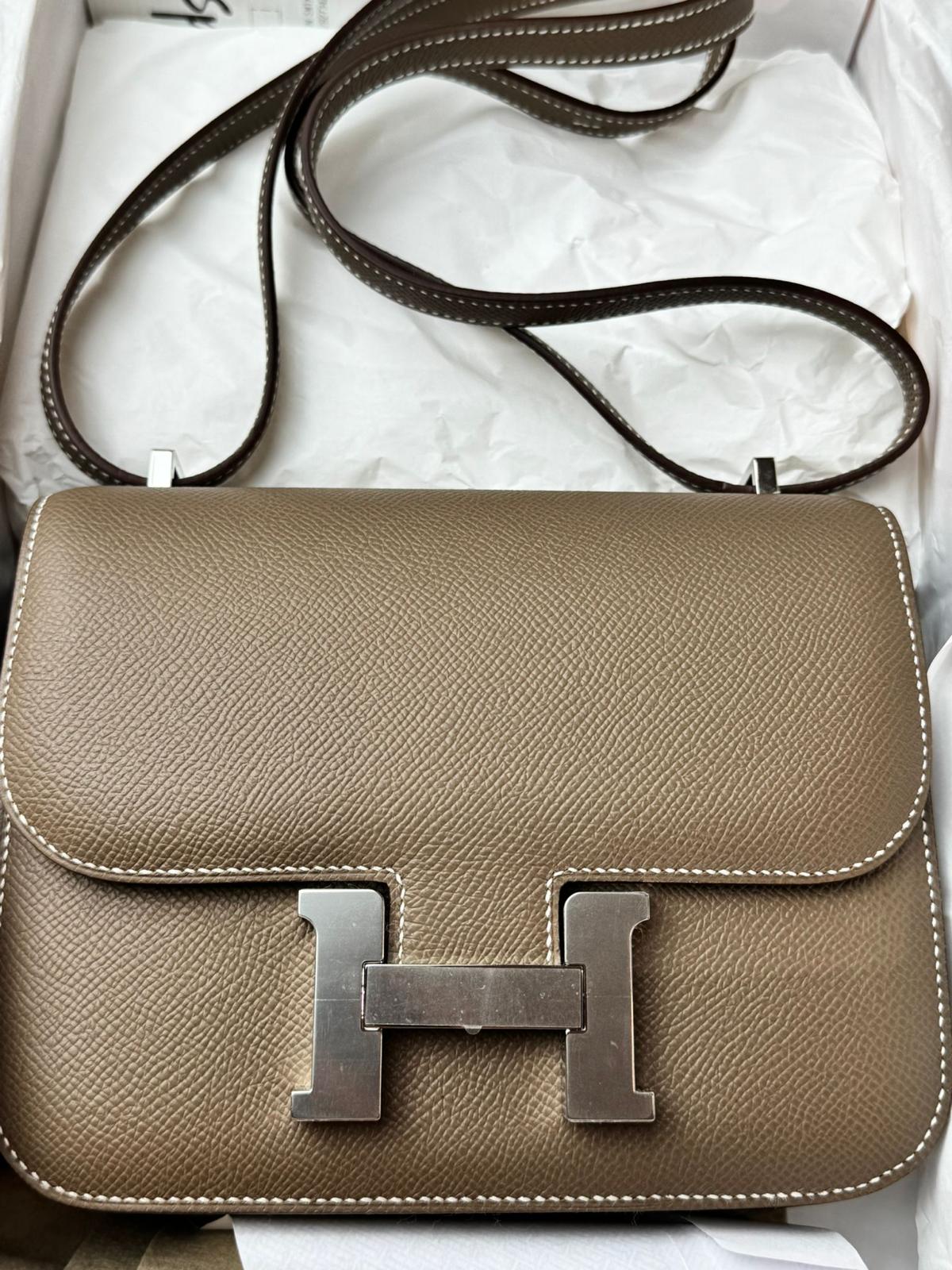 Hermes - conatance 18 etoupe epsom phw