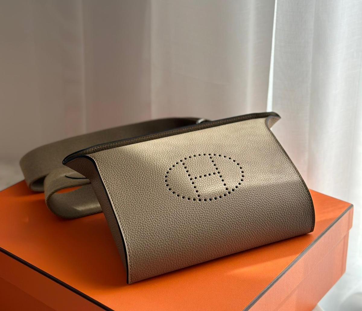 Hermes - Videpoches veau Togo  - biege marfa