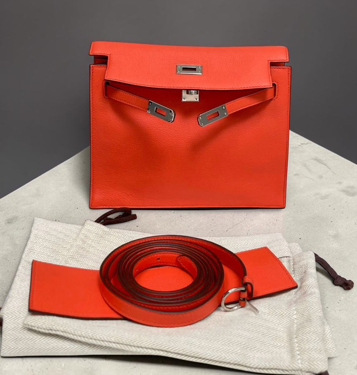 Hermes - Kelly Danse Poppy Swift Phw D