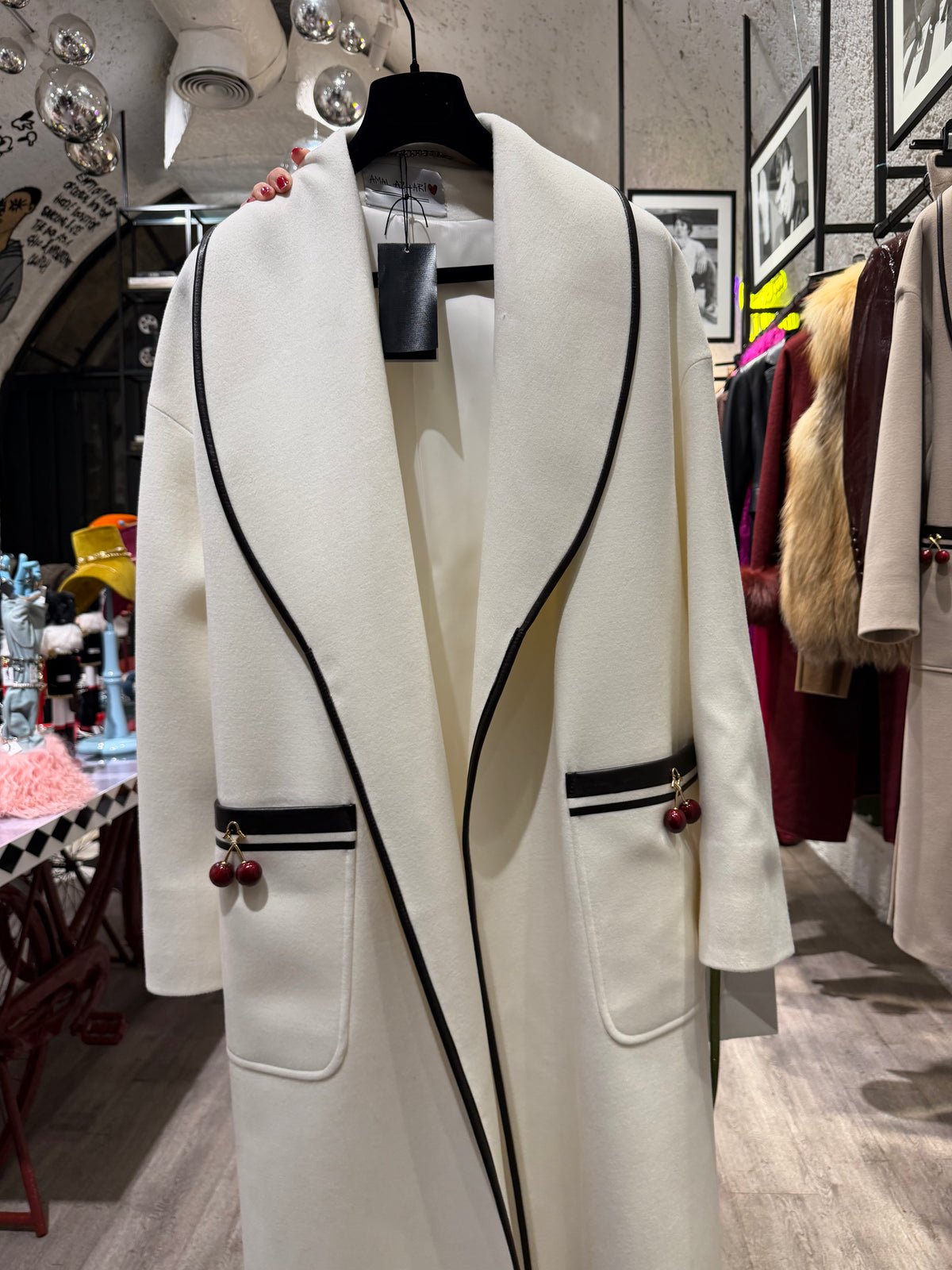 Cherry 🍒 light cashmere Coat