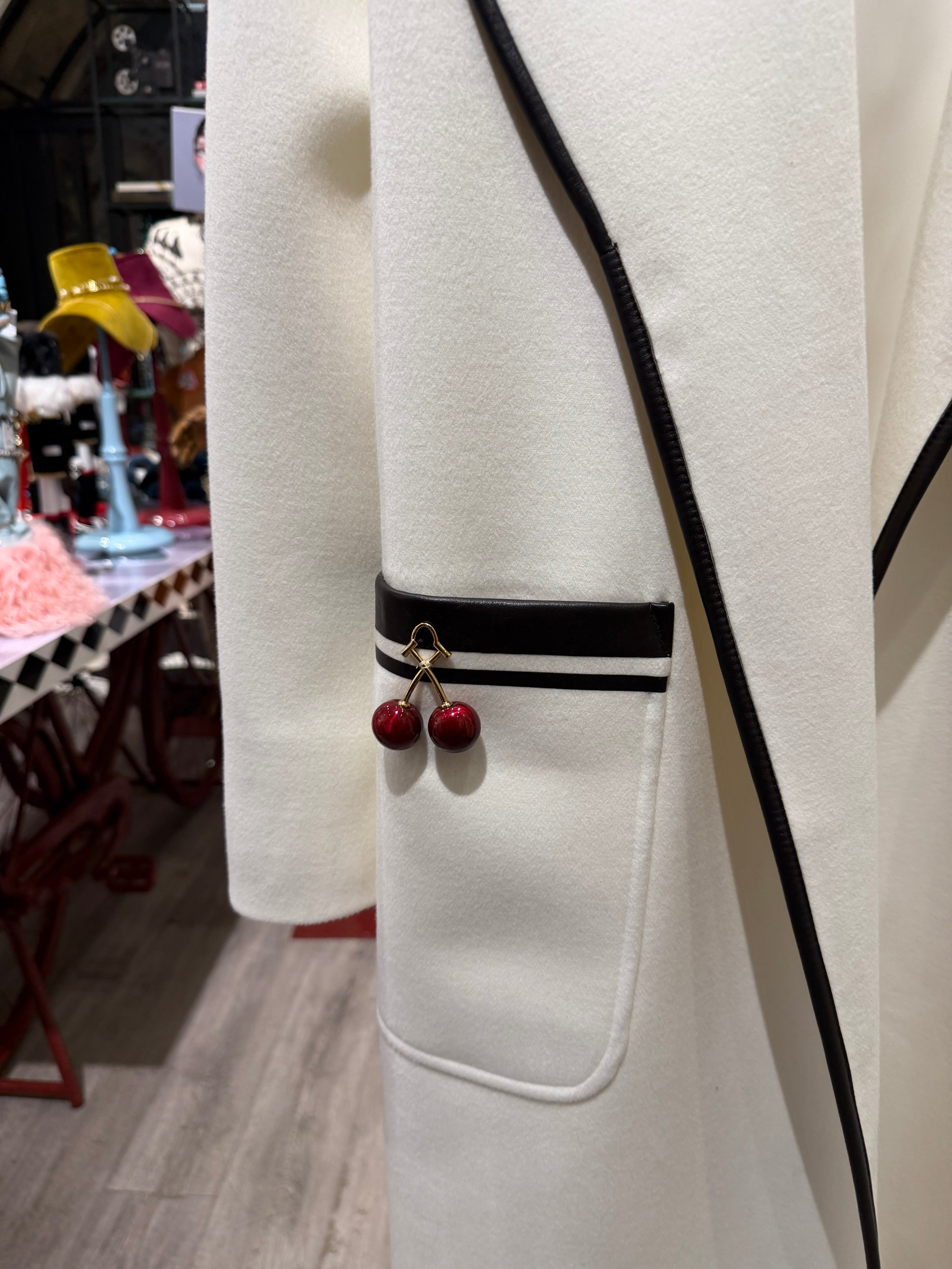 Cherry 🍒 light cashmere Coat