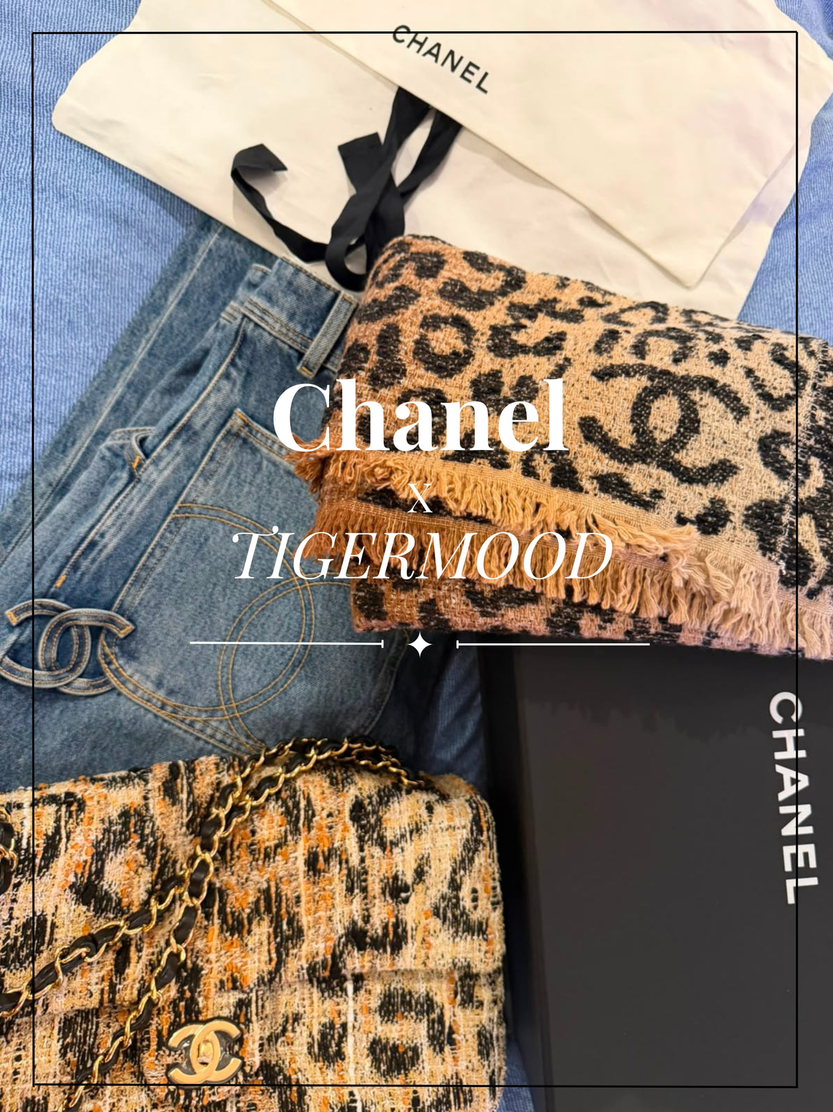 Chanel - light blue jeans size 40
