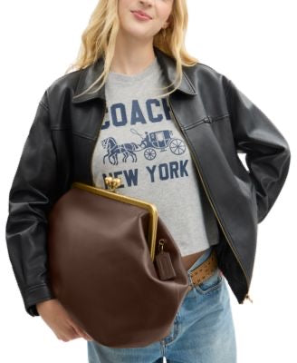Coach- kisslock bag