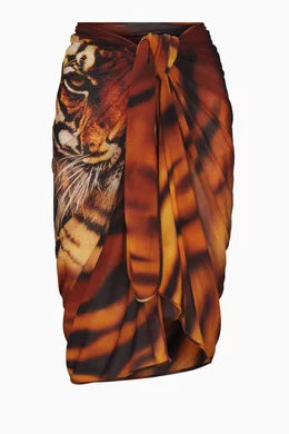 skims x roberto cavalli - Tiger scarf