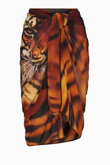 skims x roberto cavalli - Tiger scarf