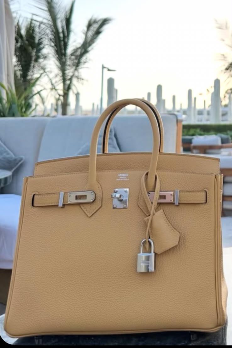 Hermes - Birkin 25 poussiere - phw