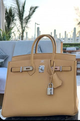 Hermes - Birkin 25 poussiere - phw