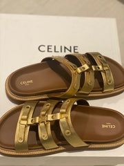 Celine - Gold mule - exclusive size 38 fits 38.5 / 39