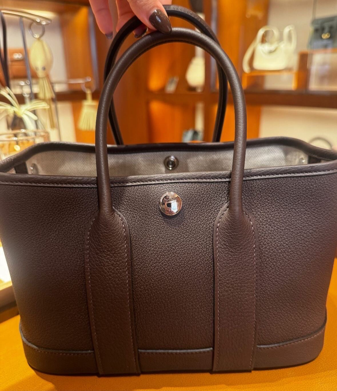 Hermes - mini garden - chocolate