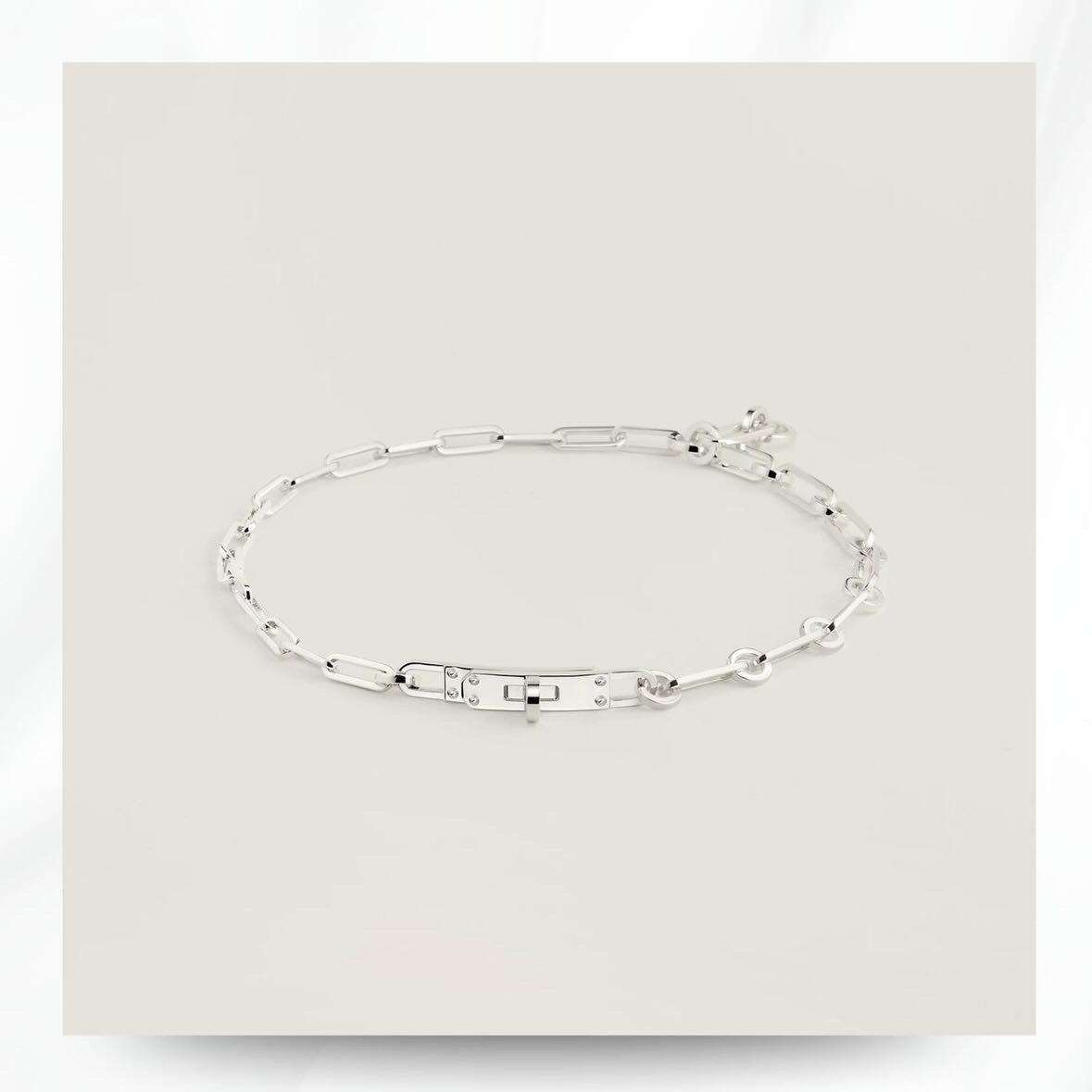 Hermes - silver choker