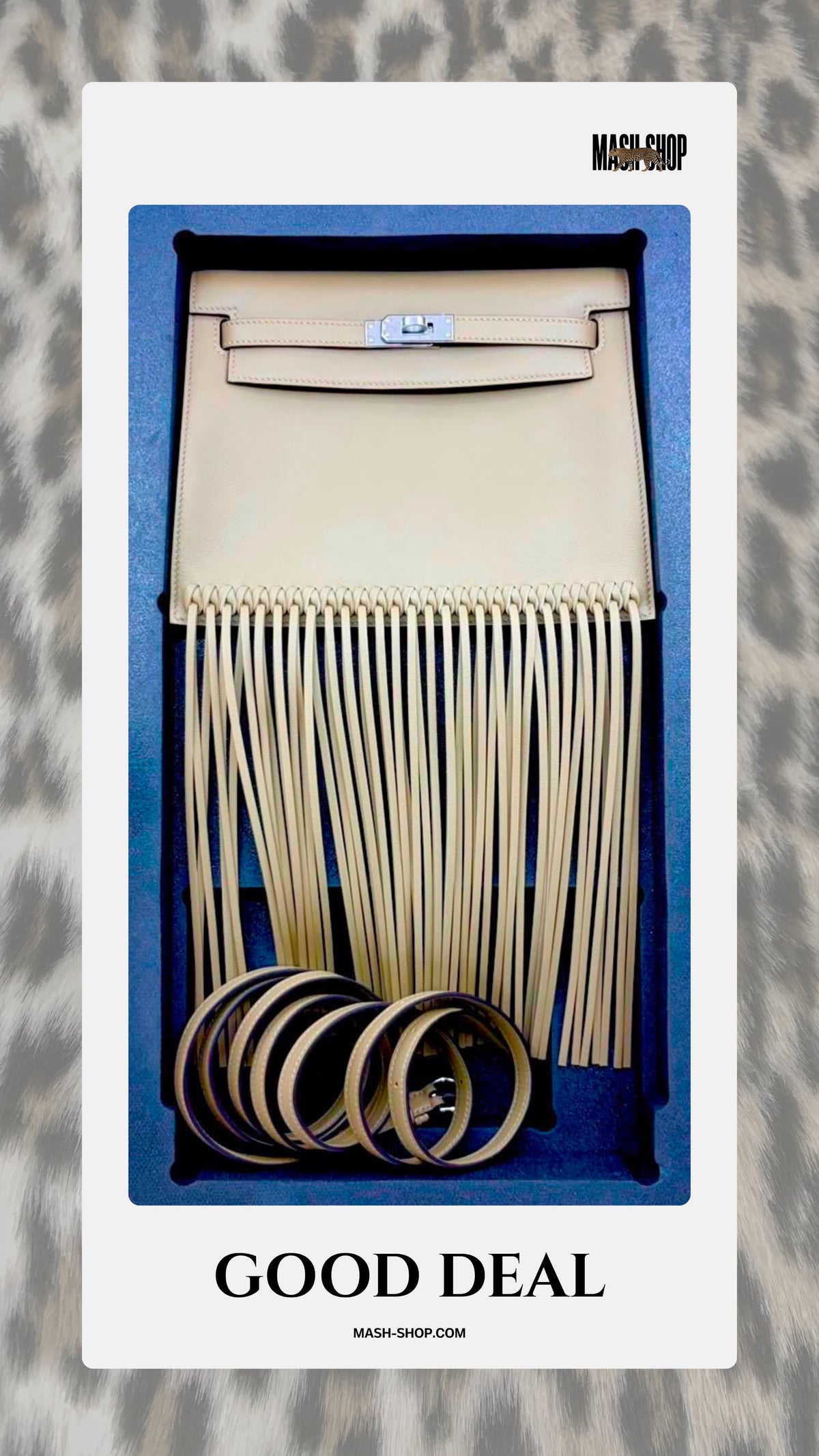 Hermes - Kelly Danse Anate Beige Marfa Swift Phw B