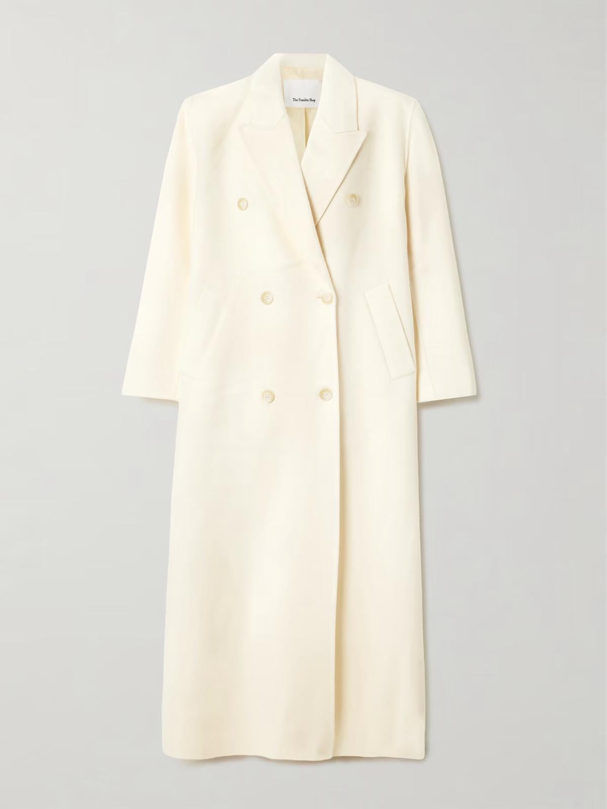 The frankie shop - GAIA coat - oversized off white