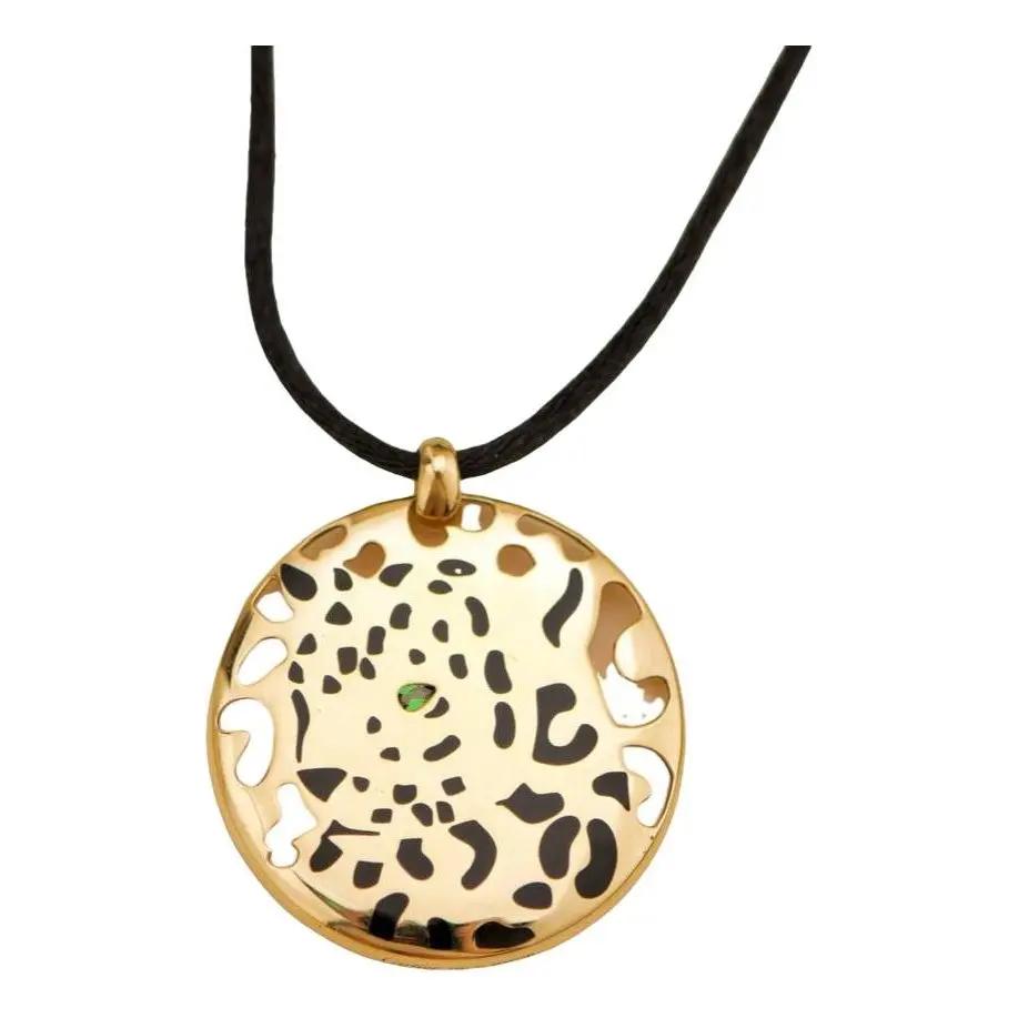 Cartier - discontinued panther collection - gold pendant