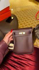 Hermes- kelly jump OG rouge sellier