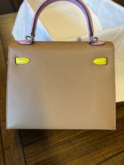 Hermes - kelly 25 tri color
