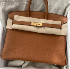 Hermes - Birkin 25 Gold HW