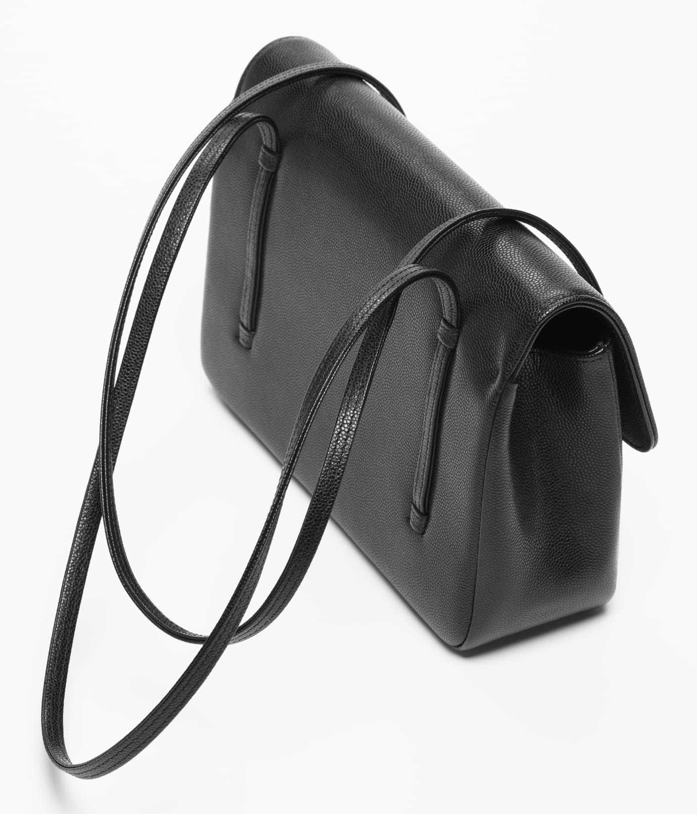 Chanel - small flap bag - black