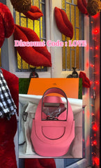 Hermes - in the loop - soft pink