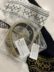 Shd X Mash - golden traditional hairband