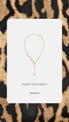 Hermes - gold kelly chain choker with diamond