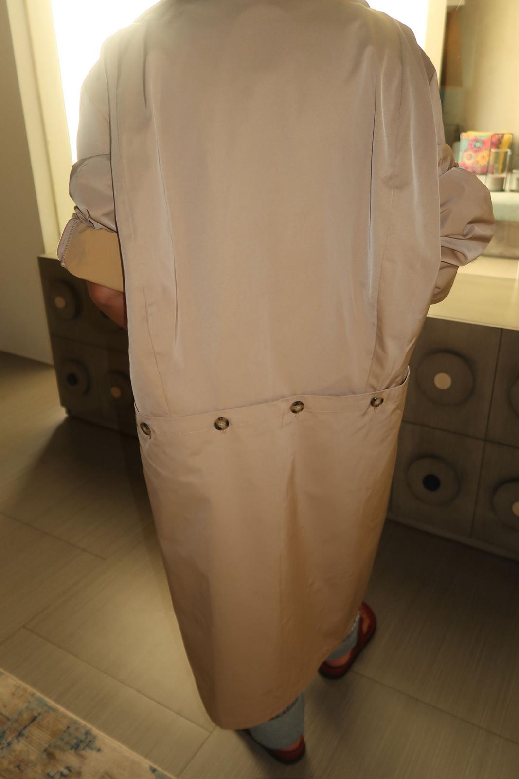 Mash x eclipse-  flexible  summer trench coat