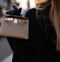 Hermes - kelly 20 taupe - PHW