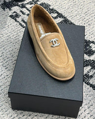 Chanel - fur loafer size 41 fits 40