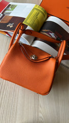 Hermes - mini lindy - Orange PHW