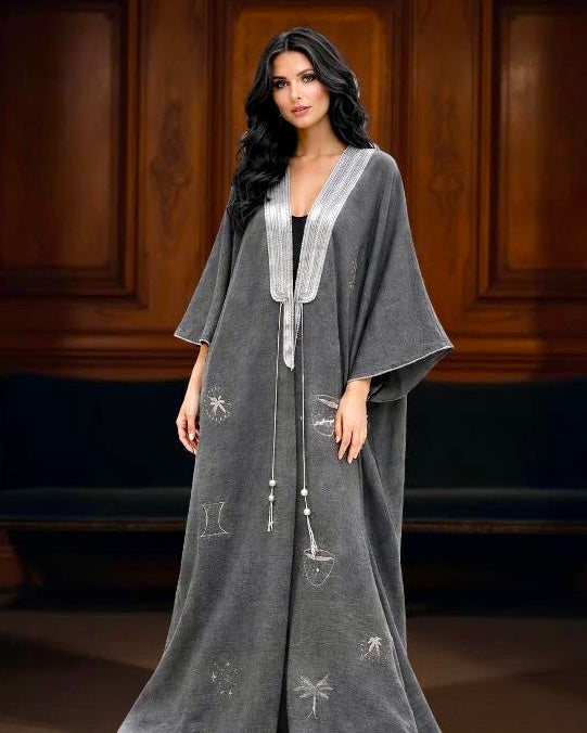 SHD X MASH - The SHD SAHARA Bisht in Grey
