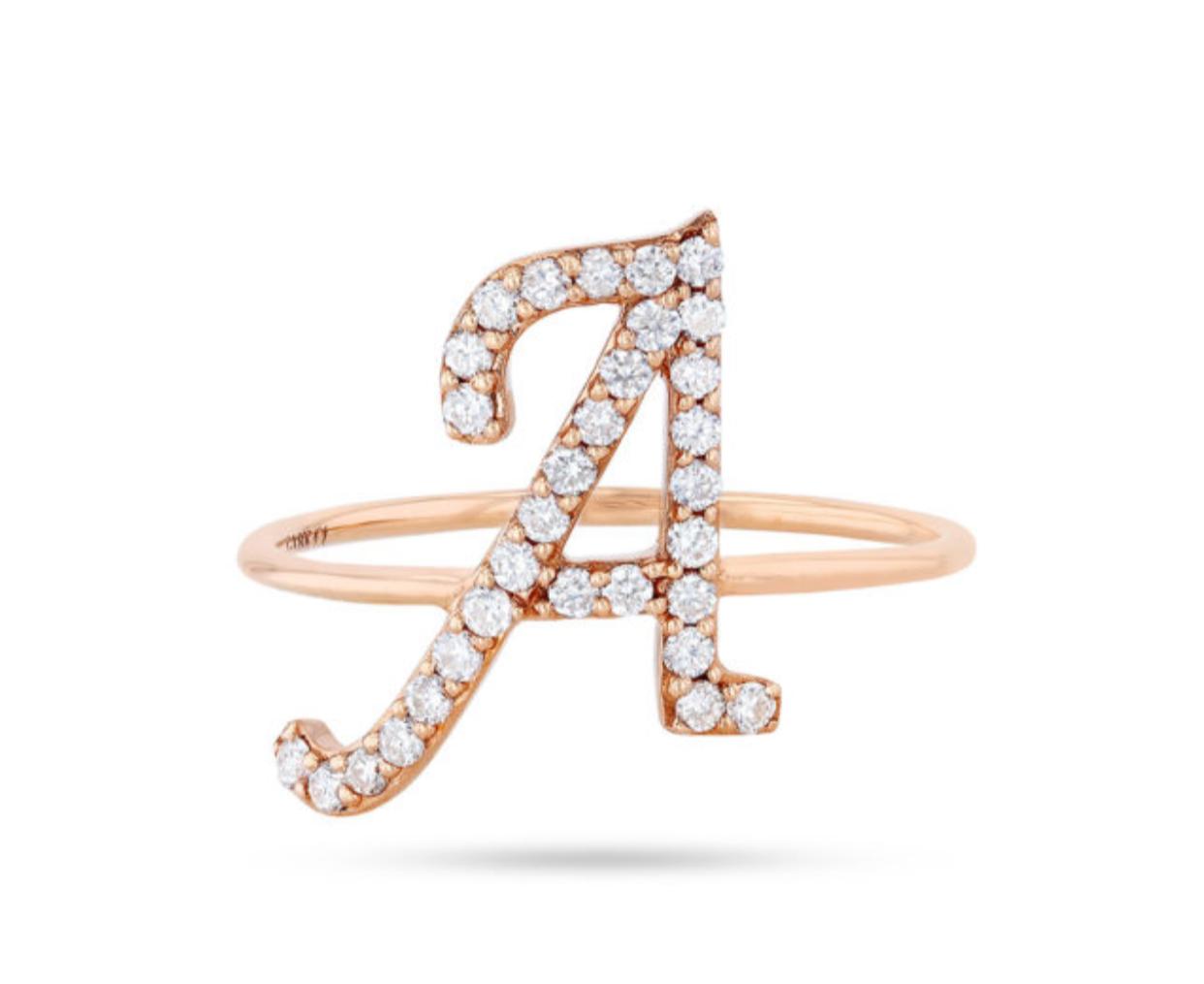 Panacheous jewelry- white gold & Diamond A ring