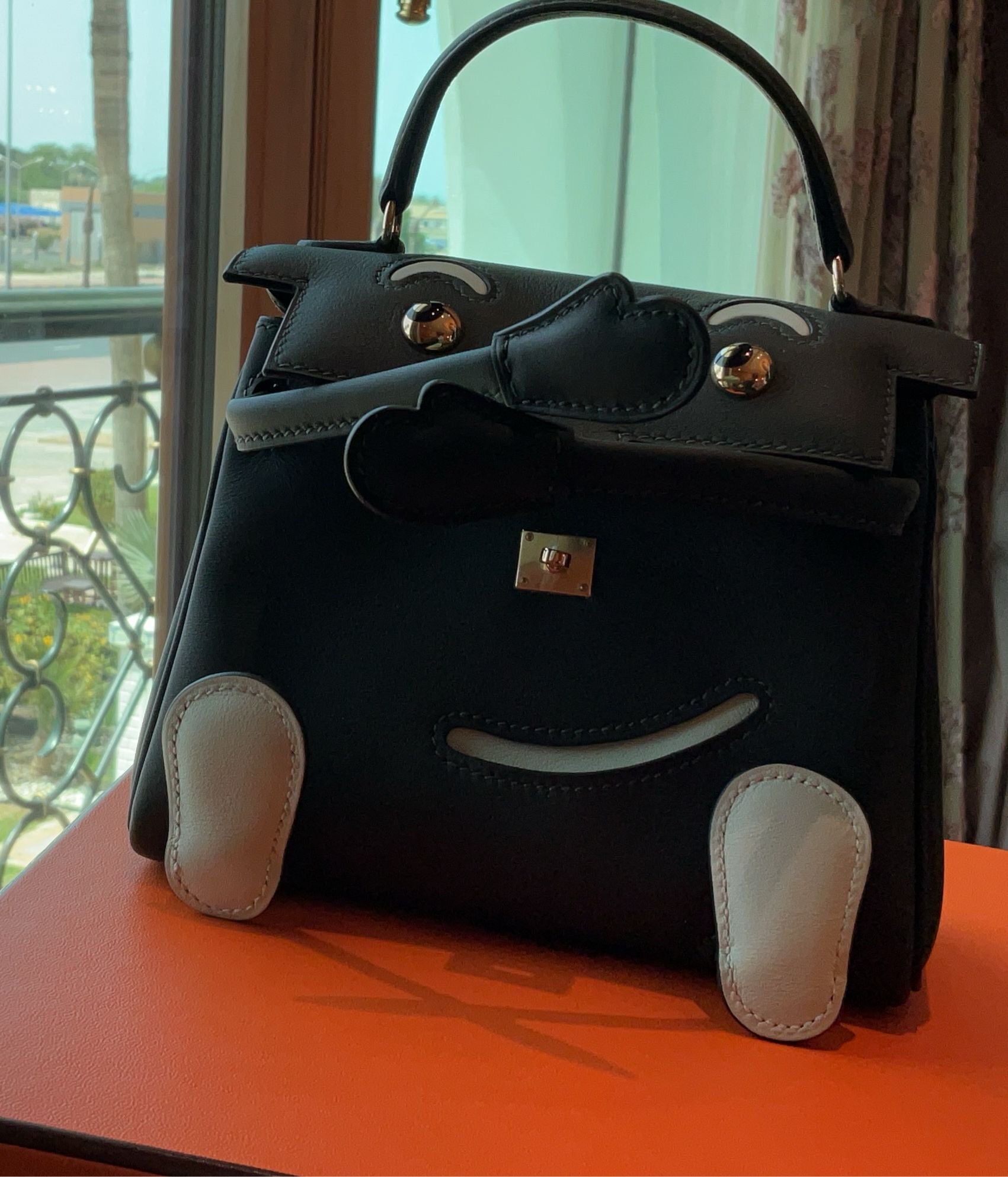 Hermes - Kelly Doll Vert Fonce Vert Peppermint Swift Palladium hardware