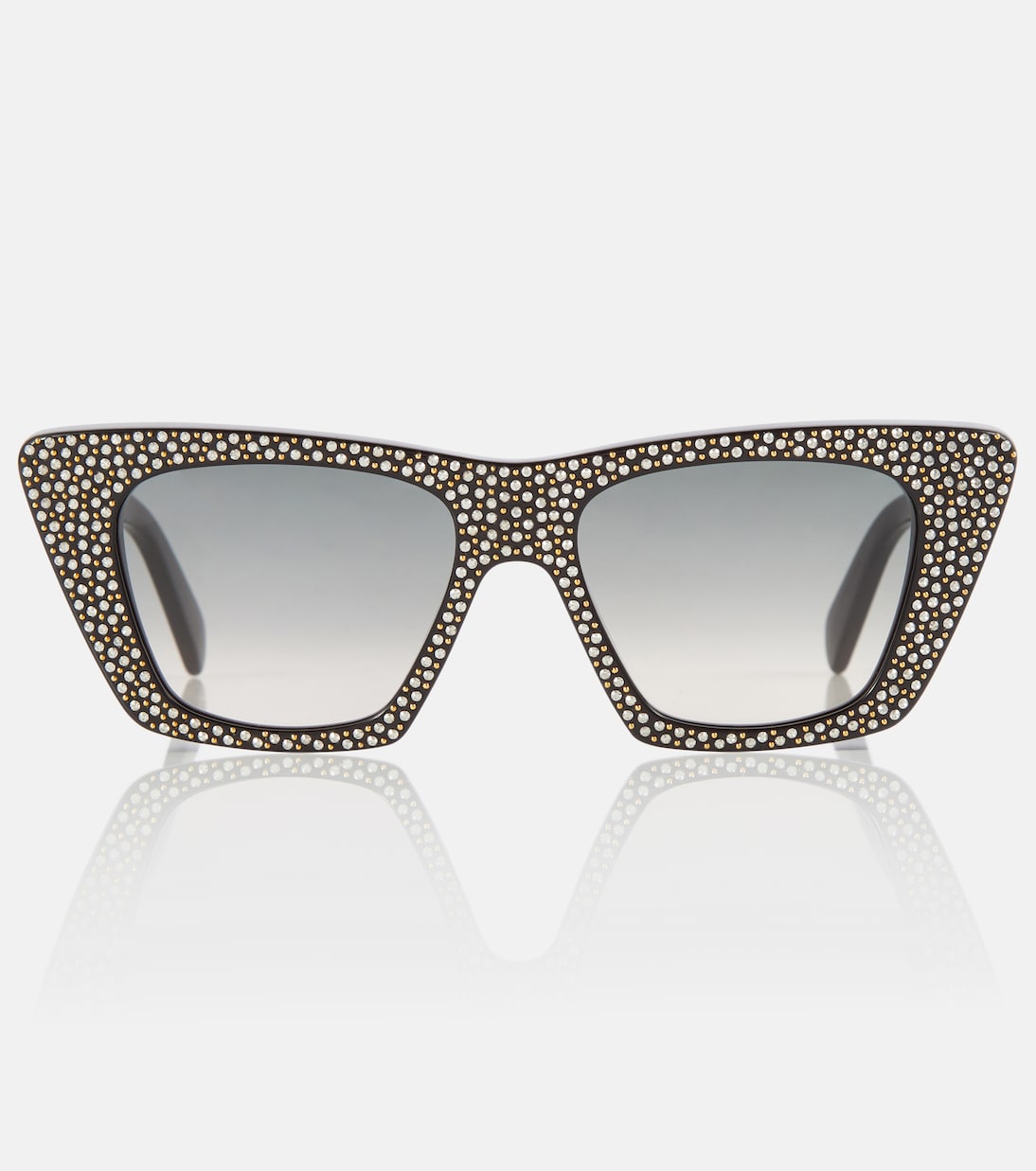 Celine eyewear- Embellished cat-eye sunglasses