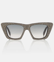 Celine eyewear- Embellished cat-eye sunglasses