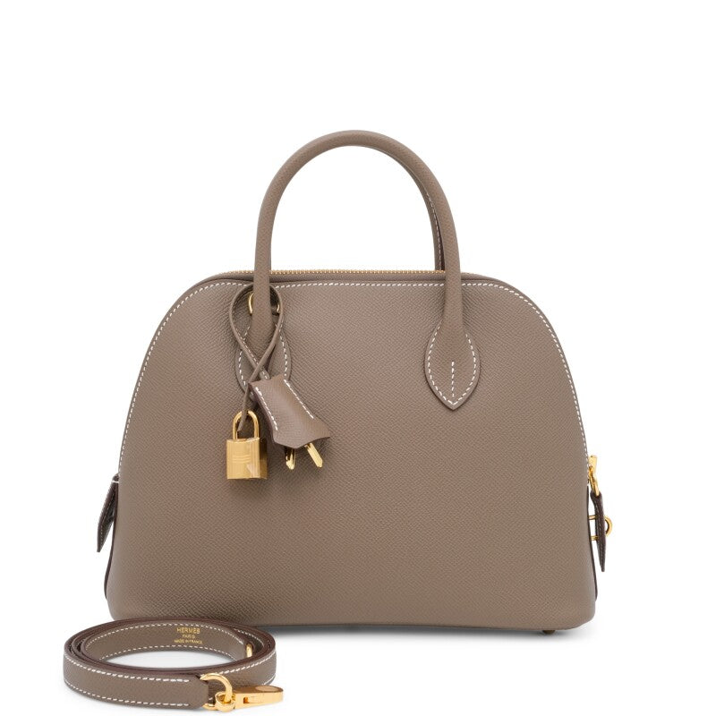 Hermes - Etoupe Epsom Bolide size  25 Gold Hardware