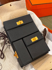 Hermes - Multipocket bag - black ghw