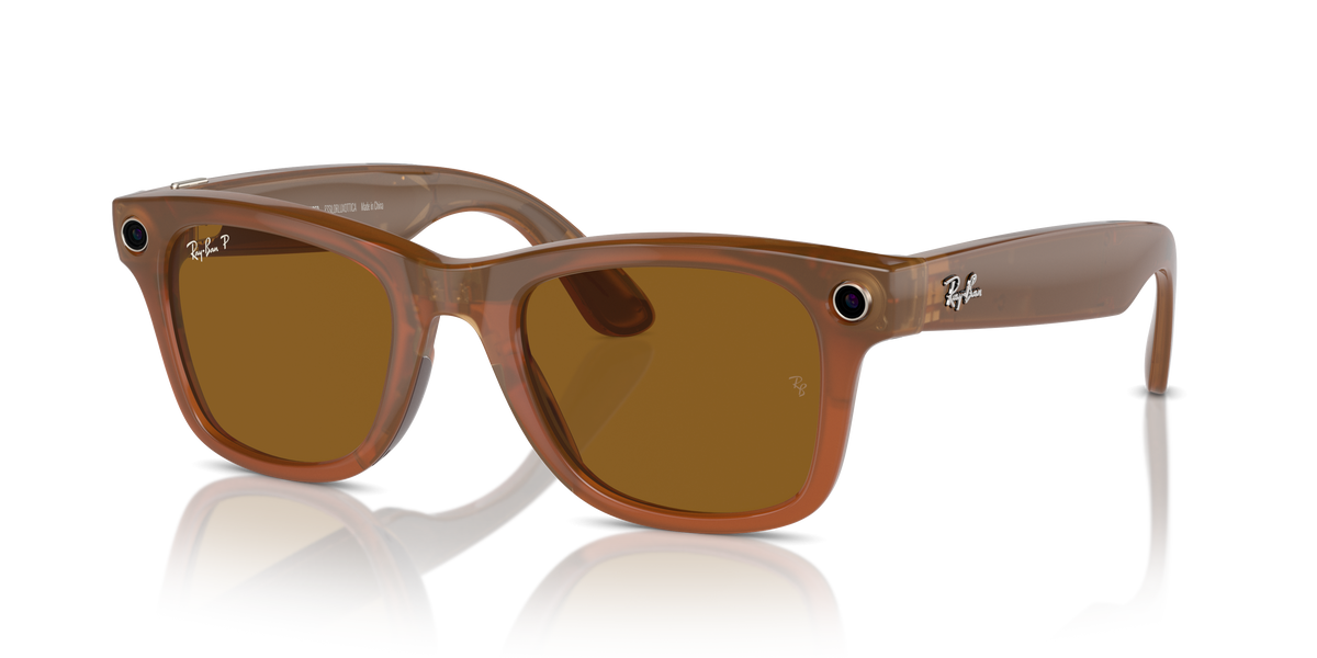 Ray-ban X Meta - sunglaases - caramel