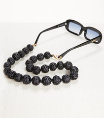 CGia- sunglasses with strap - black