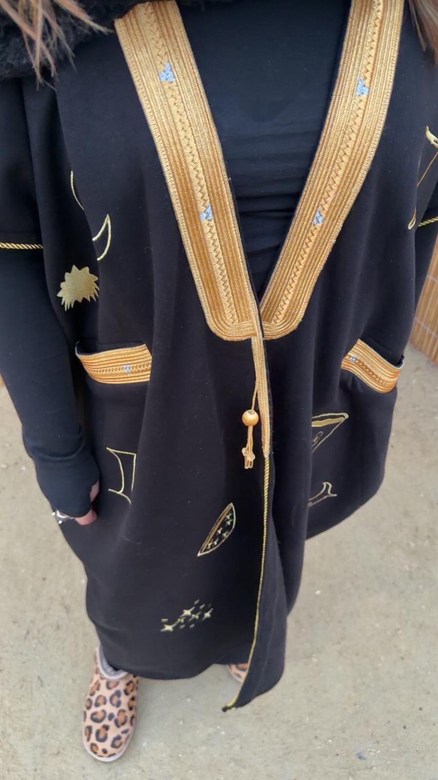 SHD X Mash - Khashta fleece soft besht  - embroidered free size