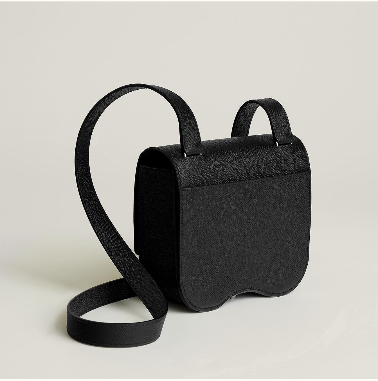 Hermes - Della black PHW - crossbody