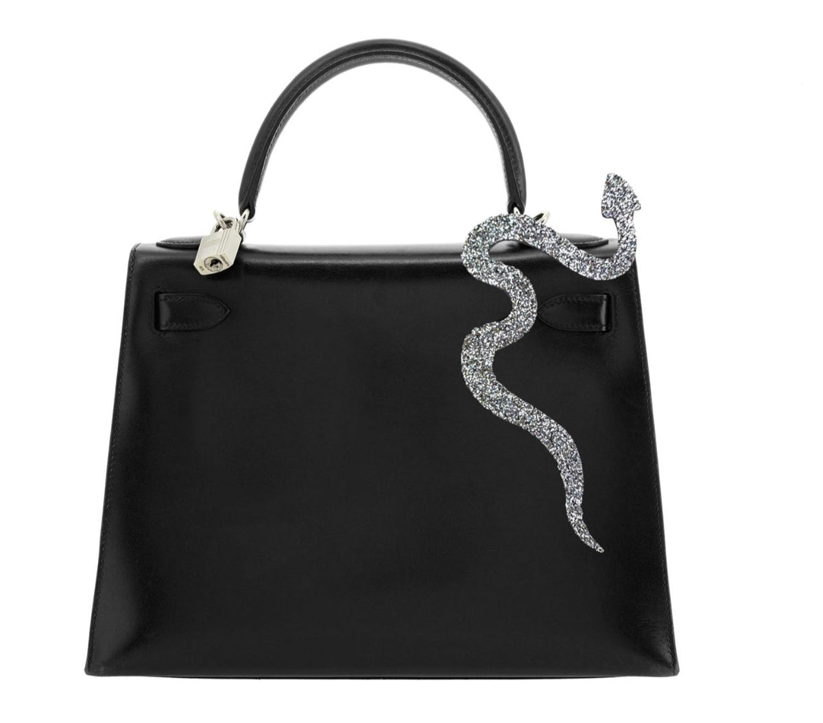 Handbag accessories- crystal snake