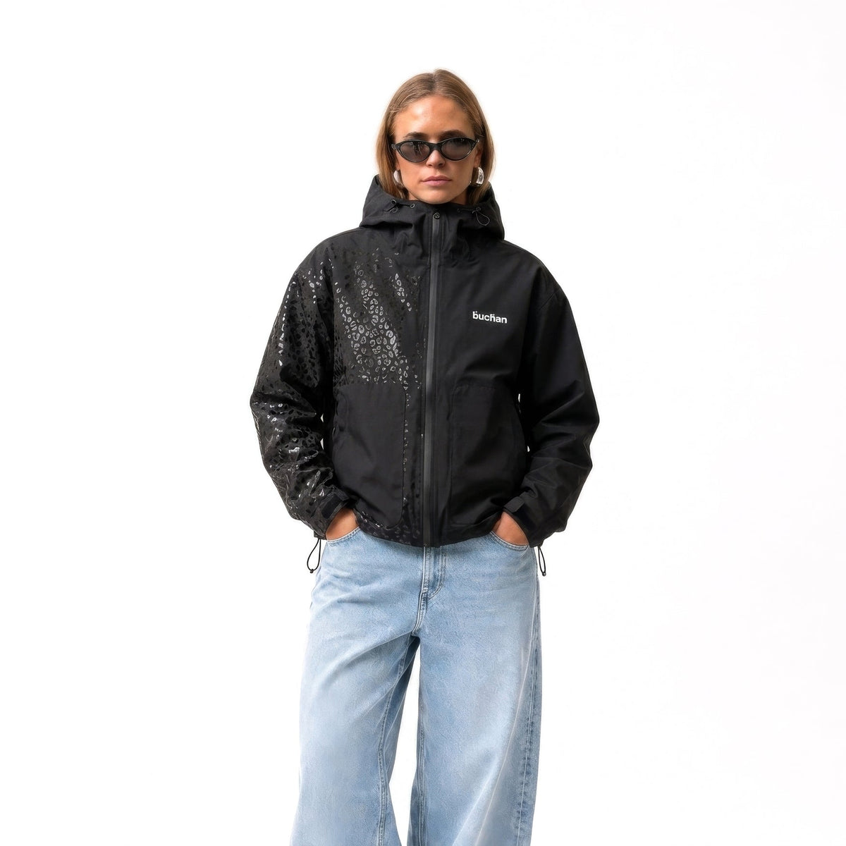 Water Reactive Cheetah Rain Jacket - 8 colors - free size