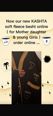 SHD X Mash - Khashta fleece soft besht  - embroidered free size